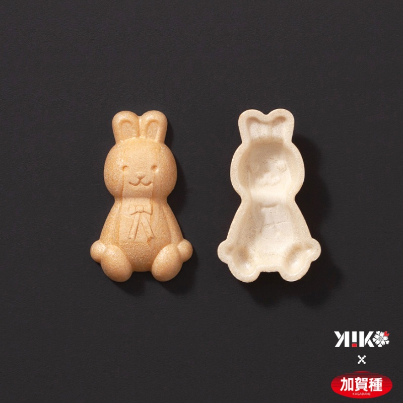 [MONAKA Shells] Ribon usagi(Brown) (100 sheets / making 50 monaka ...
