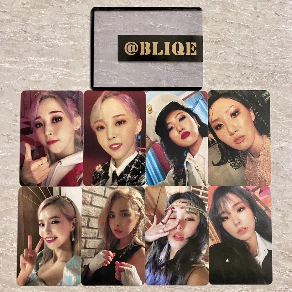 MAMAMOO Memory Blue;S reality in BLACK Solar Gamsung Fanmade Album