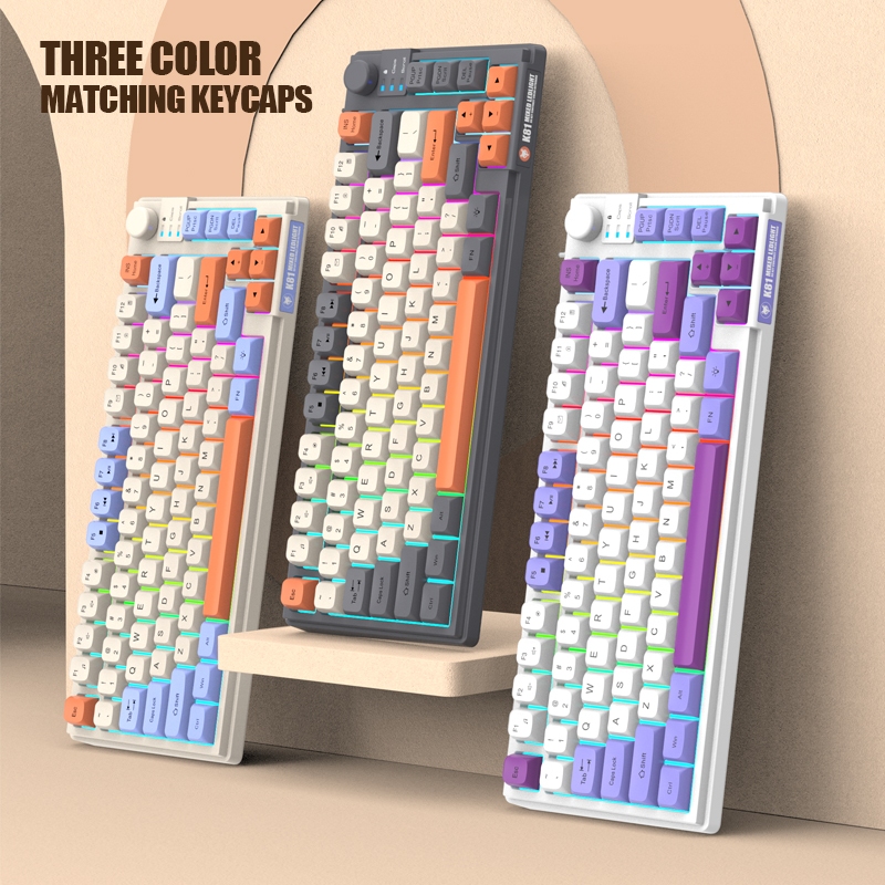 XunFox Wired Gaming Keyboard RGB 19 Non-Conflict Keys with Volume