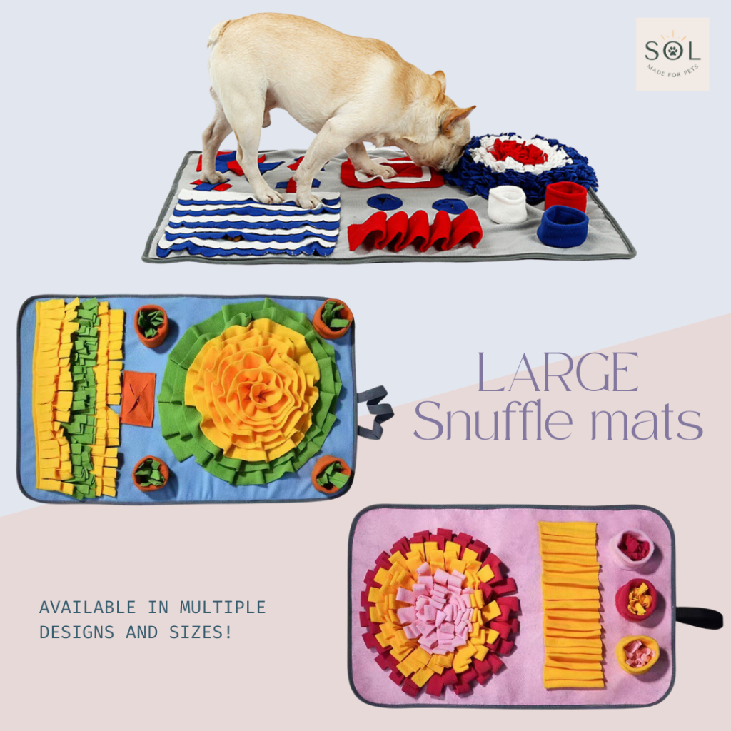 [SG Local Stock] Large snuffle mat for dogs & cats Snuffle mat for