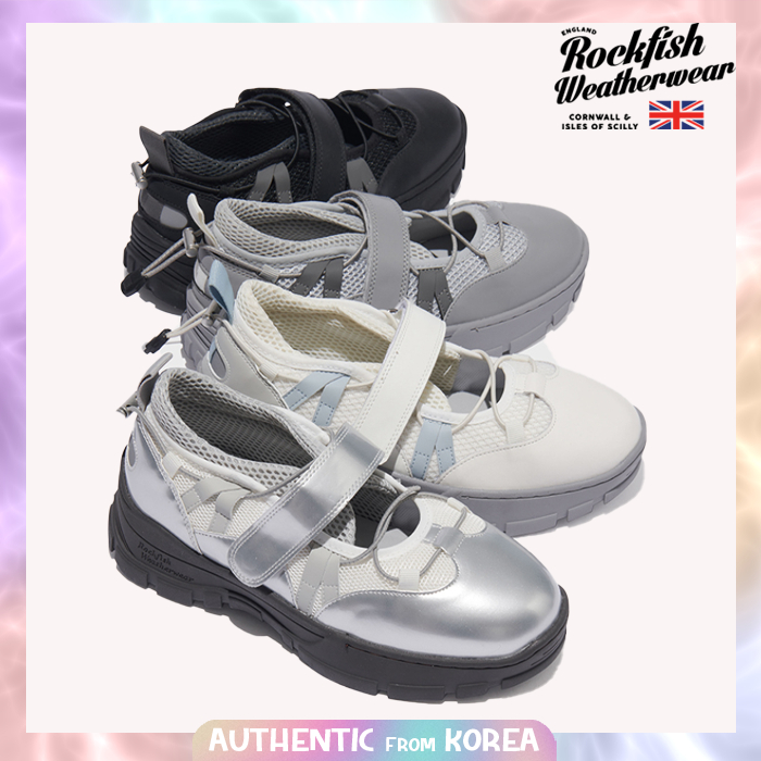 ROCKFISH WOMEN BRYN VELCRO SNEAKERS MESH 4color Shopee Singapore