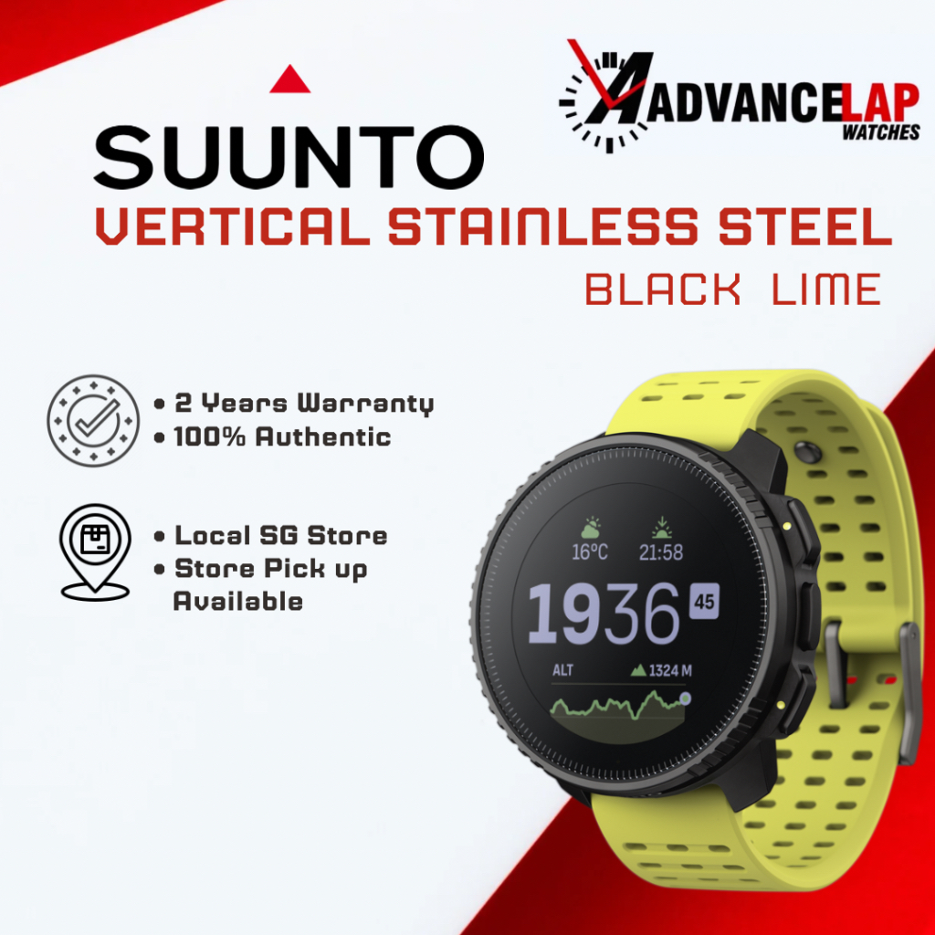 Suunto Vertical Black Lime