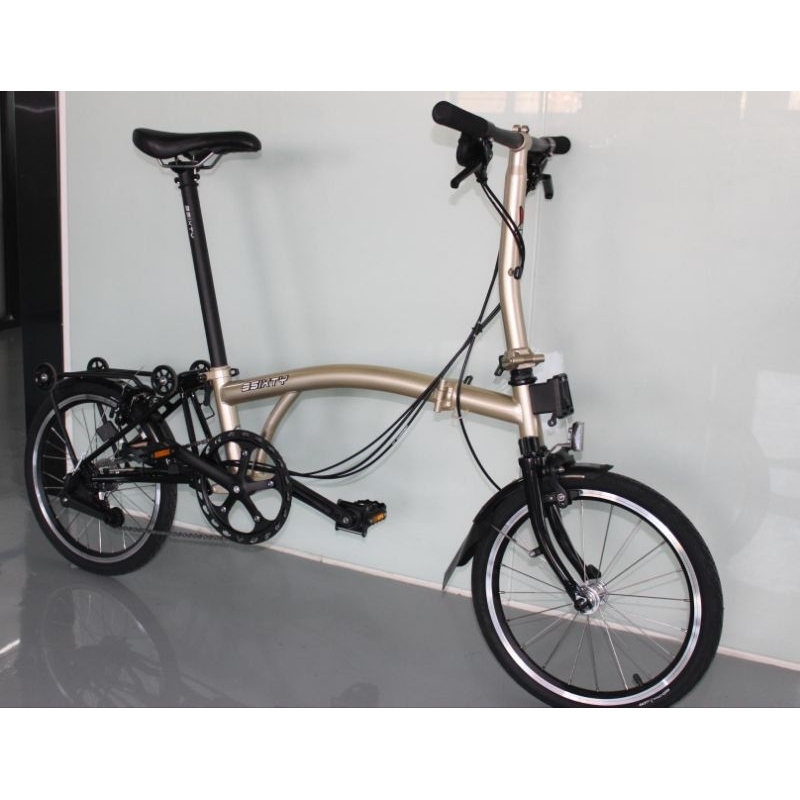 Foldable Bike 3sixty Speed 3sixty Trifold Bike 3sixty Titanium