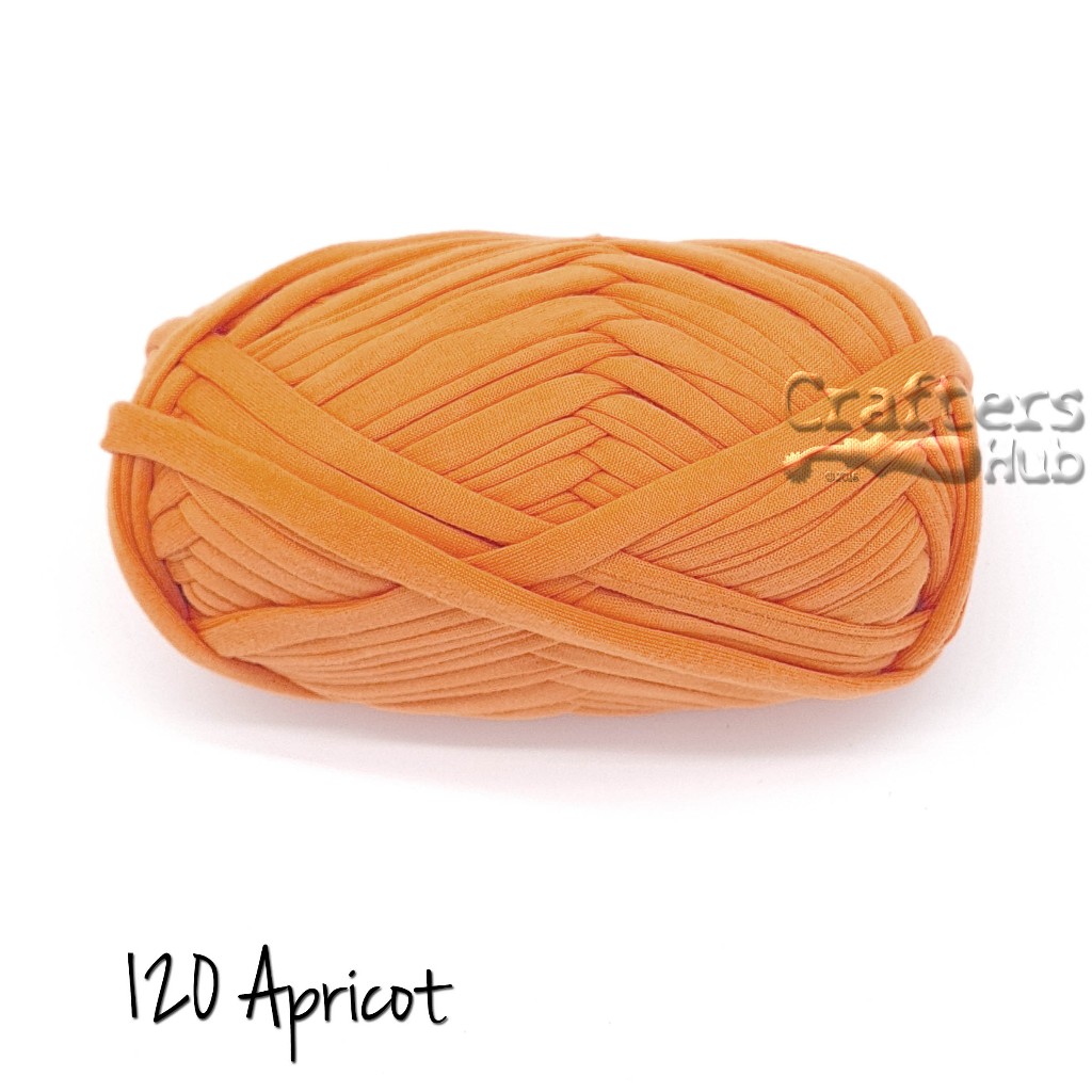 25mm wide non-pilling T-shirt yarn / Fabric yarn (SOLID COLOUR 
