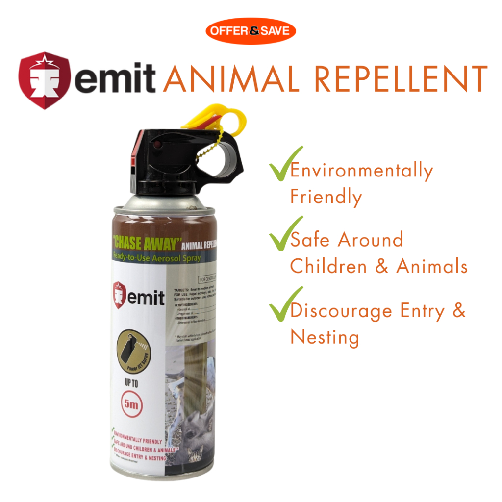 EMIT Chase-Away Animal Repelllent Spray 450ml | Shopee Singapore