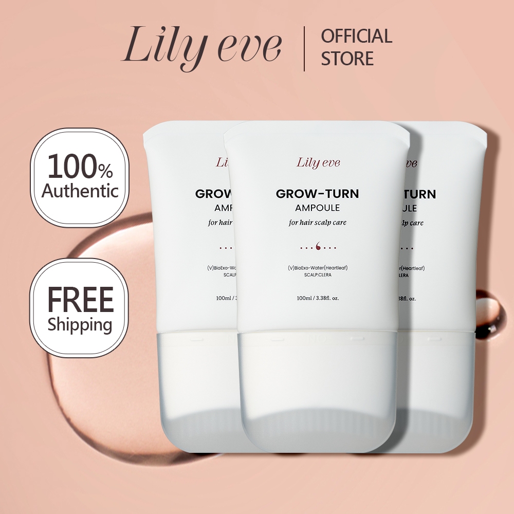 Lilyeve] Growturn anti hair loss ampoule 100ml 3BOX | Shopee