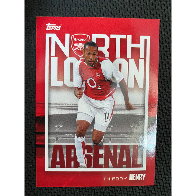 ティエリ・アンリ 直筆サイン 限定50枚 2024 Topps finest