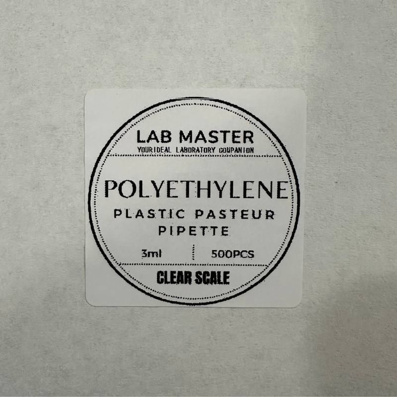 LAB MASTER/MALAYSIA 1mL / 3mL(500pcs/Box) Plastic Pasteur Pipettes ...