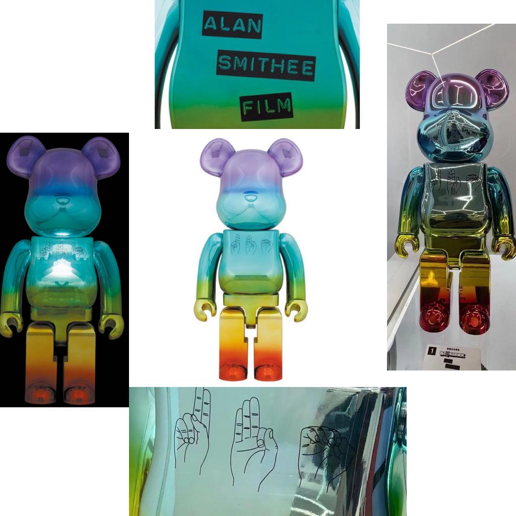 🇸🇬Sale] BE@RBRICK U.F.O. 1000% (able to light up) by Alan Smithee Film UFO  | Shopee Singapore