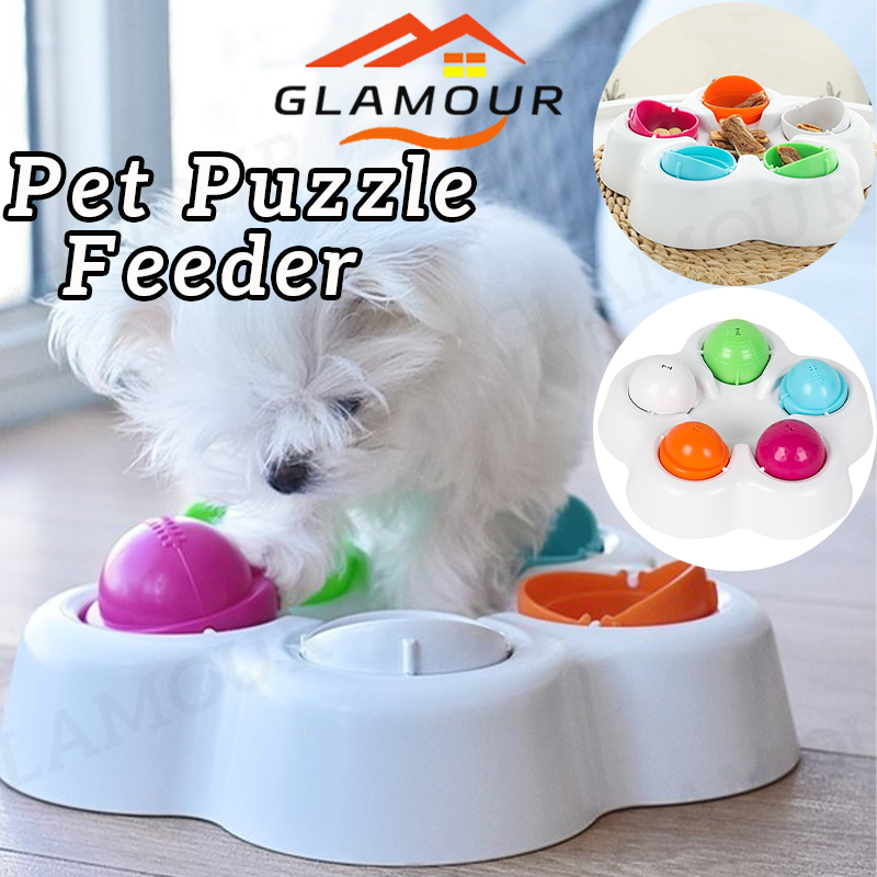 SG] Dog Puzzle Pet Puzzle Feeder Dog Treat Toy Slow Feeder Dog