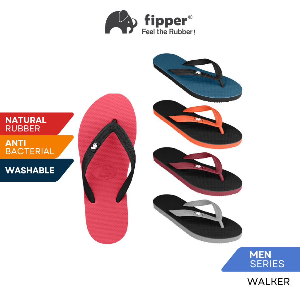 Fipper Natural Rubber Slipper Walker Series Shopee Singapore