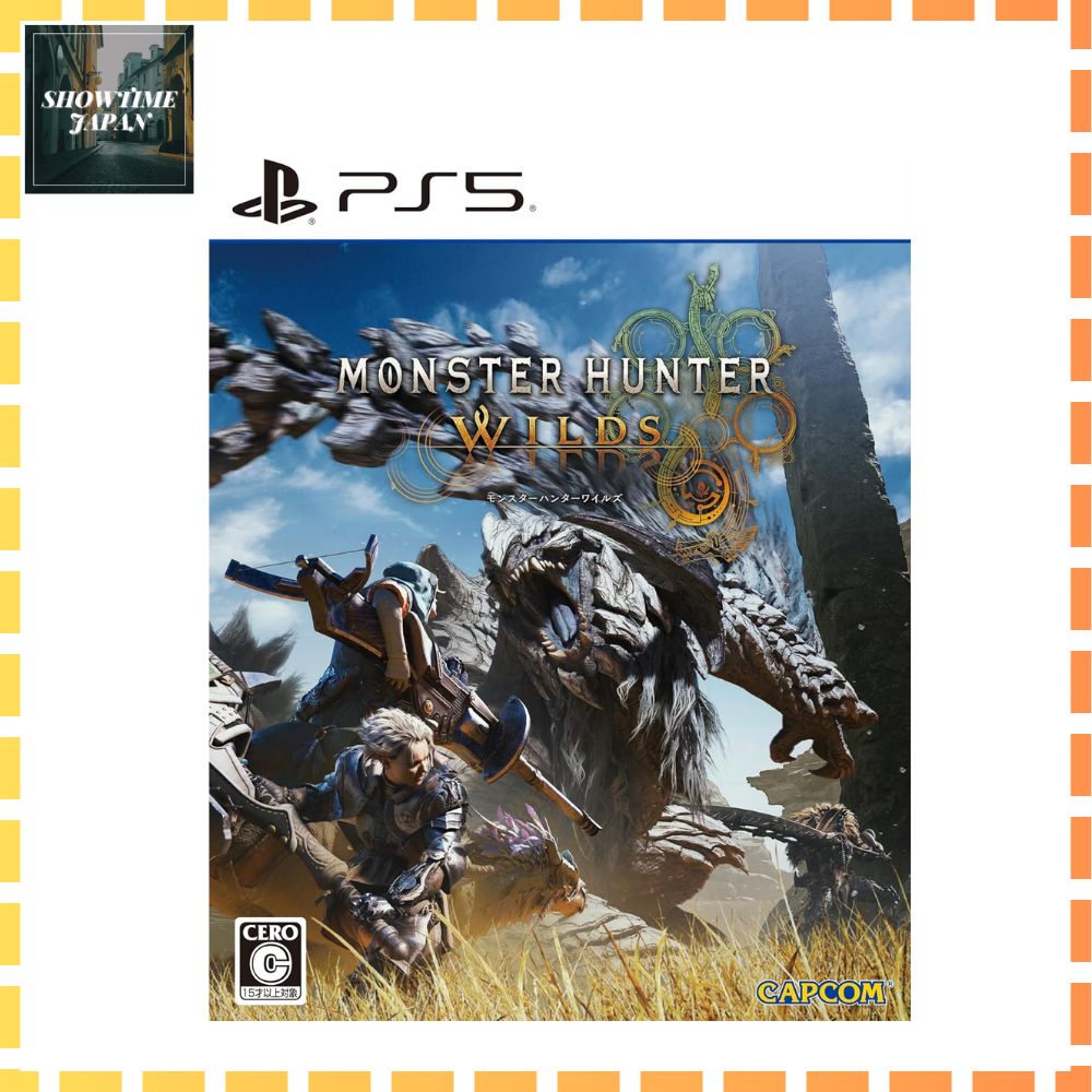 PS5 Monster Hunter Wilds Game Software Japanese Version English ...