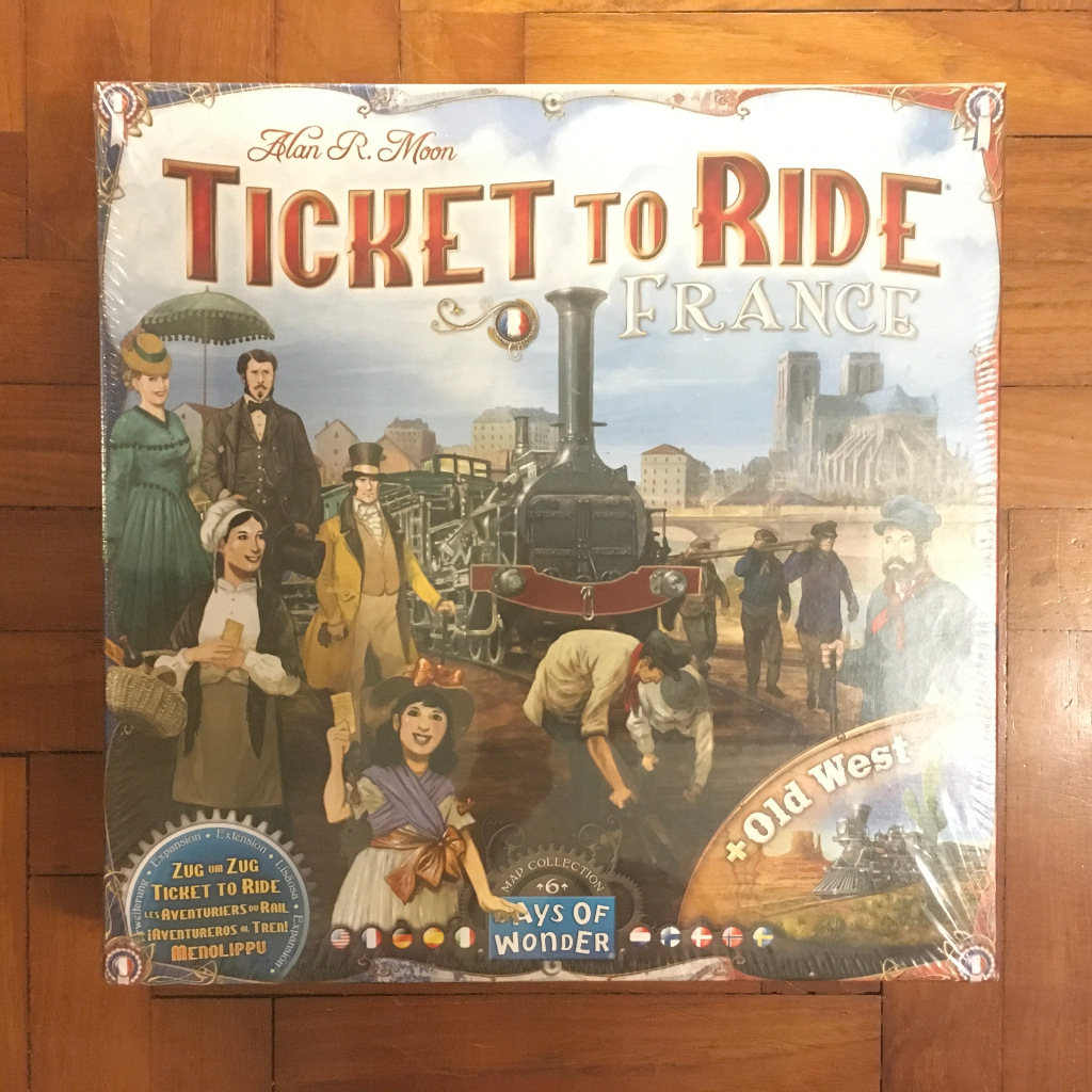 Ticket to Ride Map Collection: Volume 6 – France & Old West expansion ...