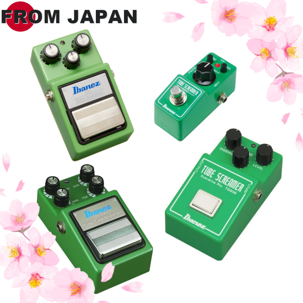 Ibanez TUBE SCREAMER, TS MINI/TS9/Overdrive Pro TS808/Turbo TS9DX Made in JAPAN Shopee Singapore