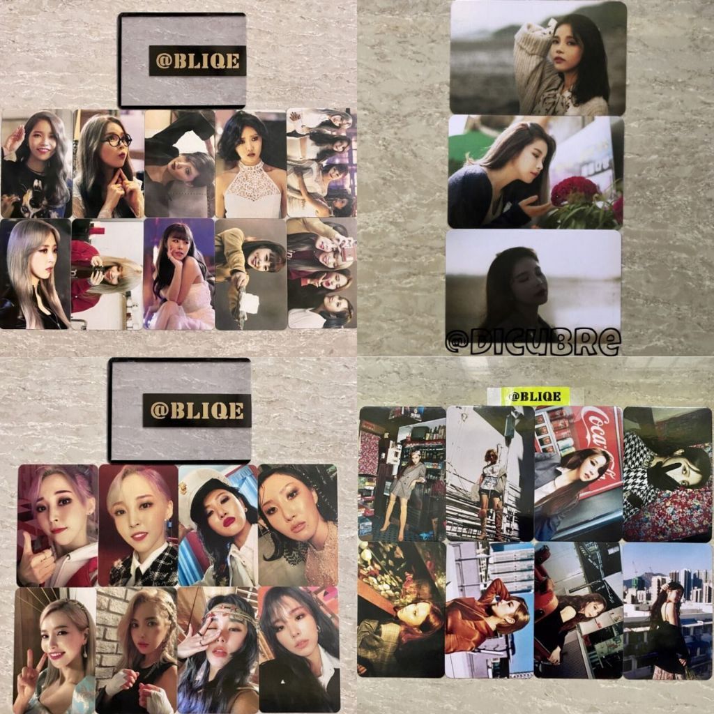 MAMAMOO Memory Blue;S reality in BLACK Solar Gamsung Fanmade Album