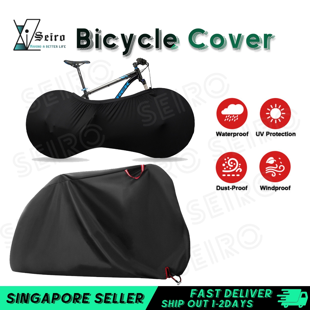 【SG】Bicycle Cover Protective Dust Cover Bike Cover Wheel Stretchable ...