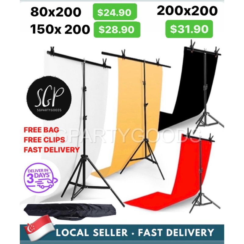 T shape photography backdrop stand background stand adjustable stand ...