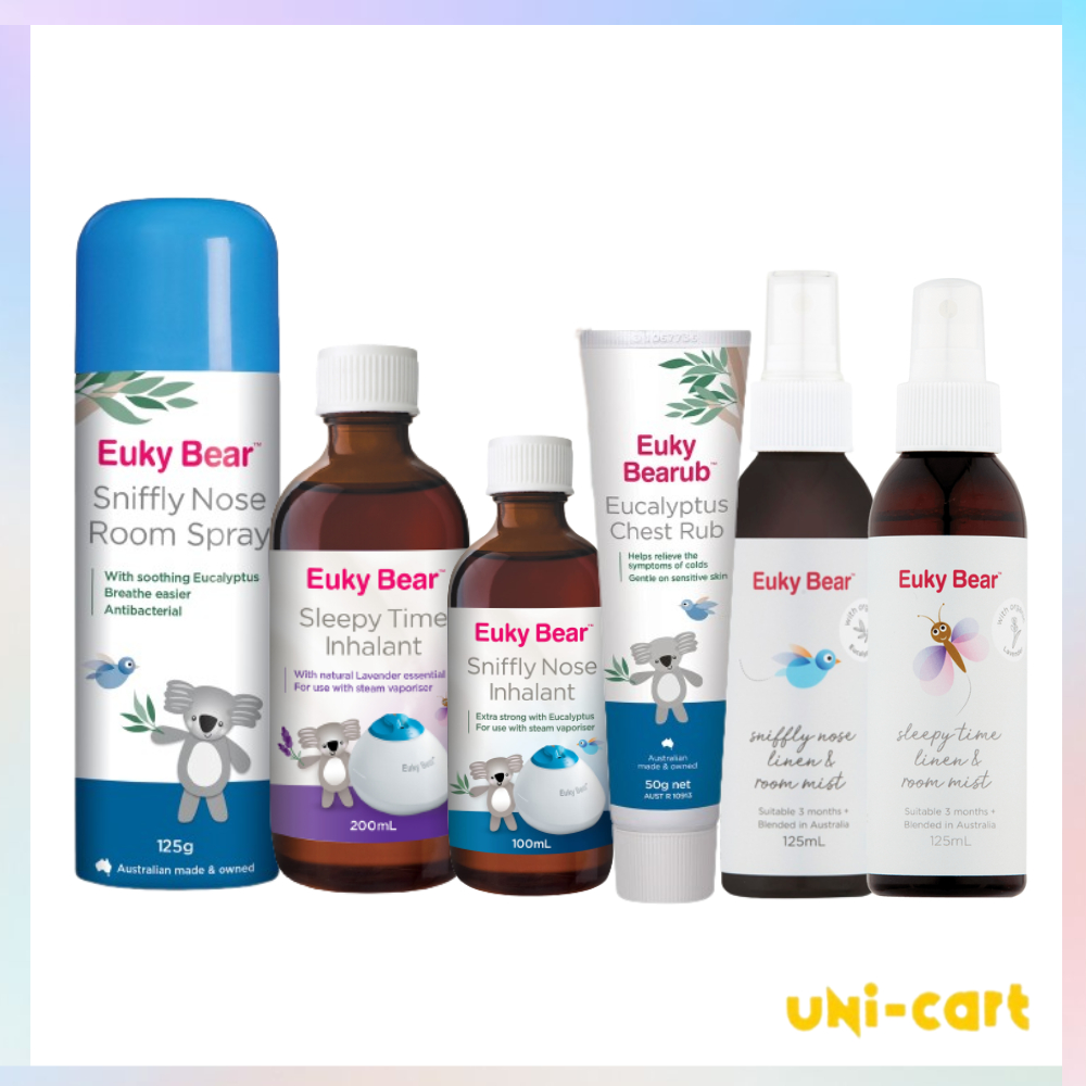 [Cheapest] Euky Bear Sniffly Nose Inhalant 100/200ml | Euky Bearub ...