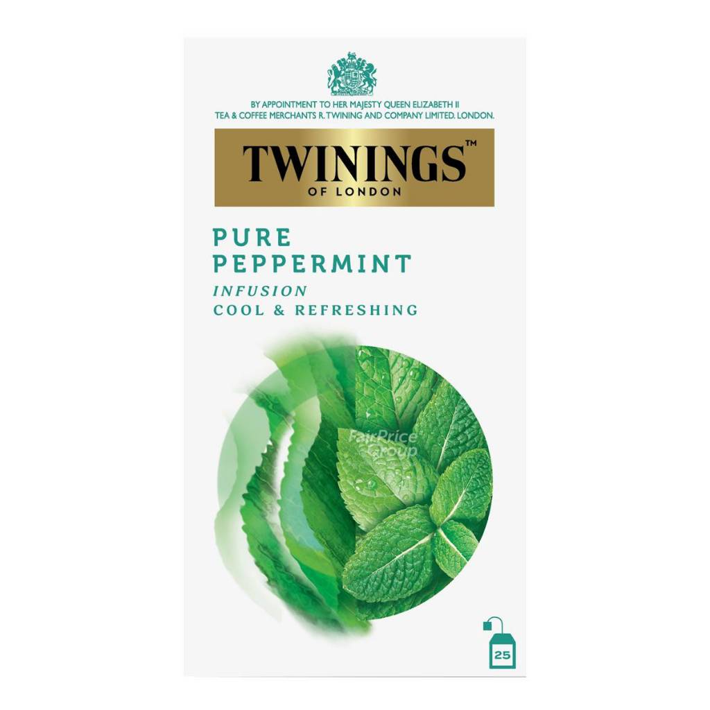 BEV 0345 Twinings Peppermint Herbal Infusion 25s x 2g | Shopee Singapore