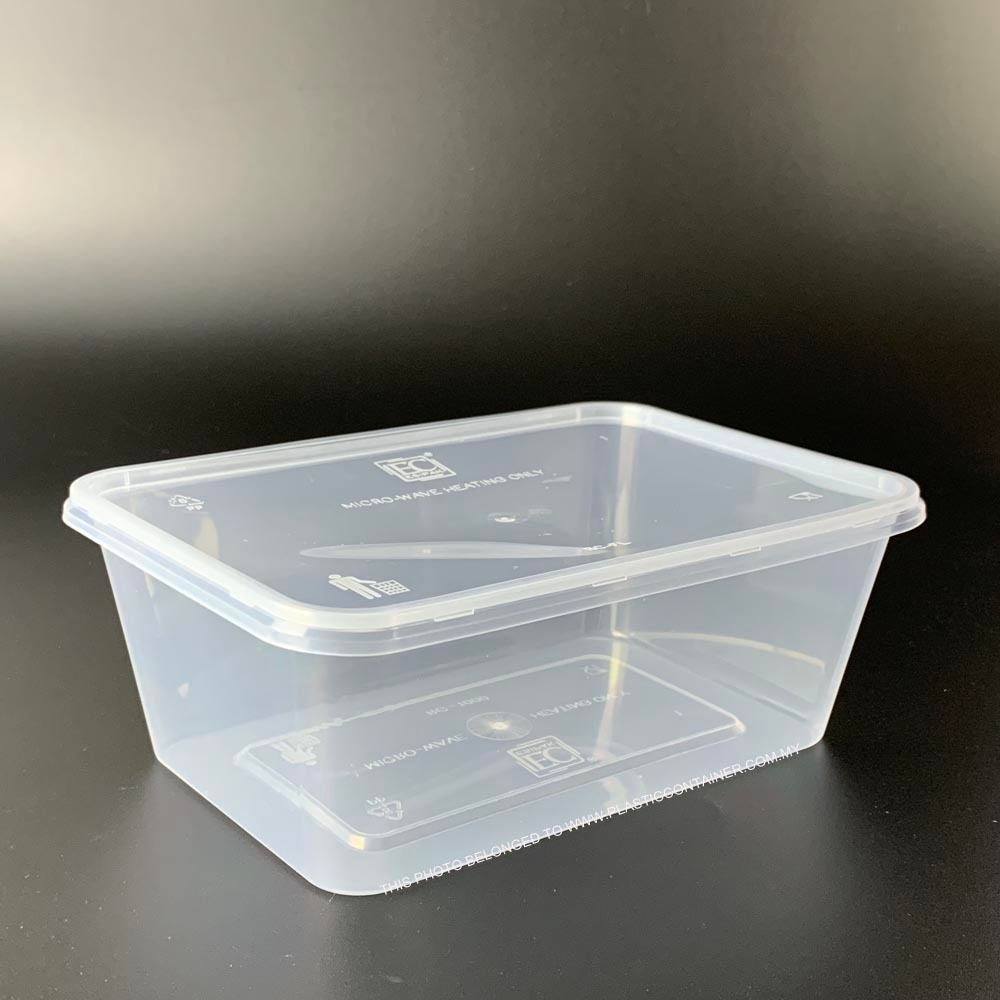 ⚡️FREE SHIPPIING⚡️ Disposable RECTANGLE Takeaway Plastic Food Container ...