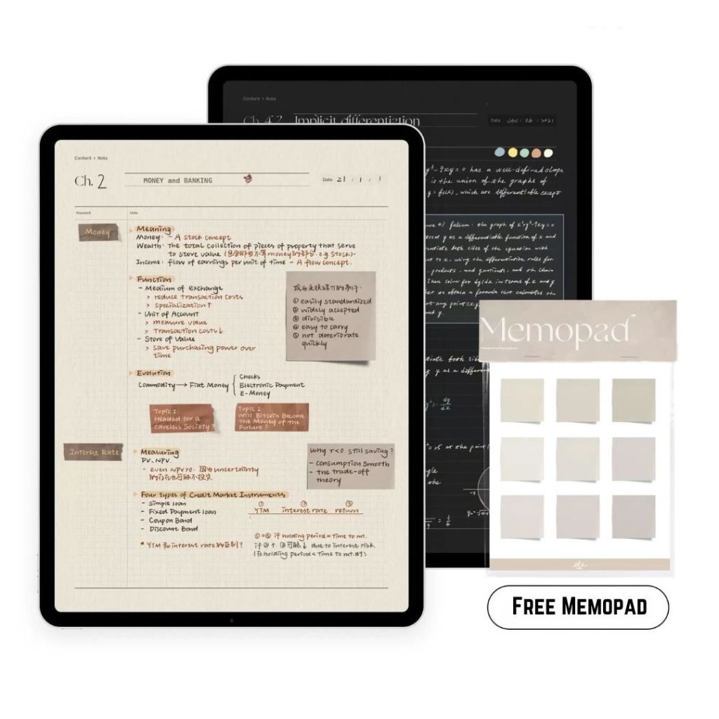 Digital Notebook Planner Ipad Notebook Notability Planner Goodnotes