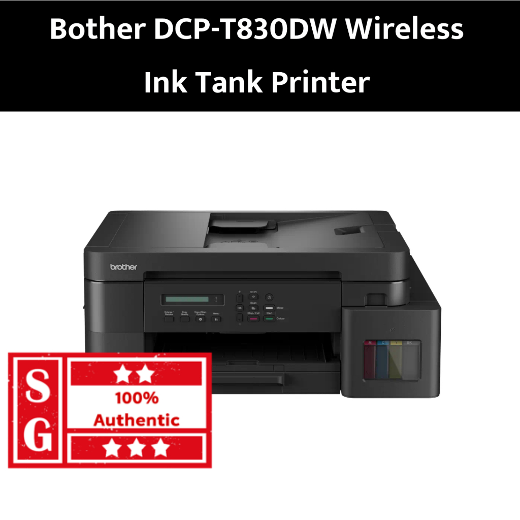 Brother DCP-T830DW Ink Tank Printer All In One Printer Auto 2-sided ...