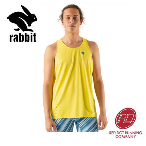 rabbit - Race Pace Tank - Blazing Yellow - Men's | Shopee Singapore