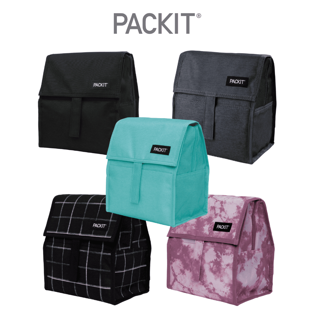 PackIt Freezable Lunch Bag - Assorted Designs | Foldable, Freezable ...