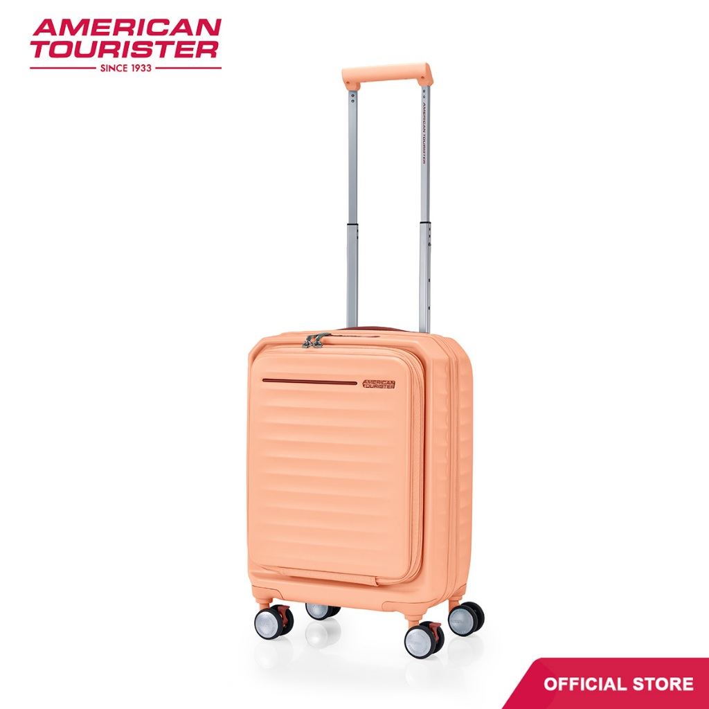American Tourister Frontec Spinner 54/19 EXP TSA OS Shopee Singapore