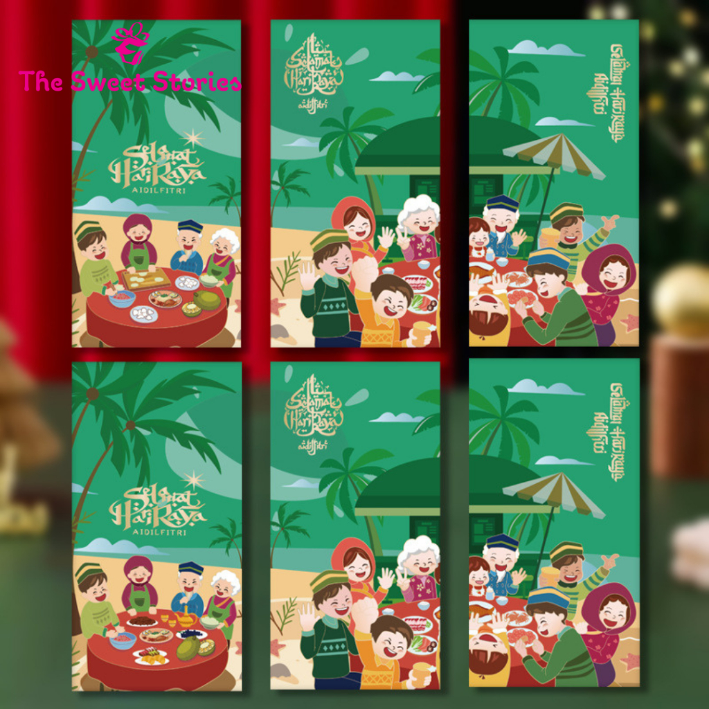 [The Sweet Stories] 2025 Raya Envelope Money Packet Sampul Duit Raya ...