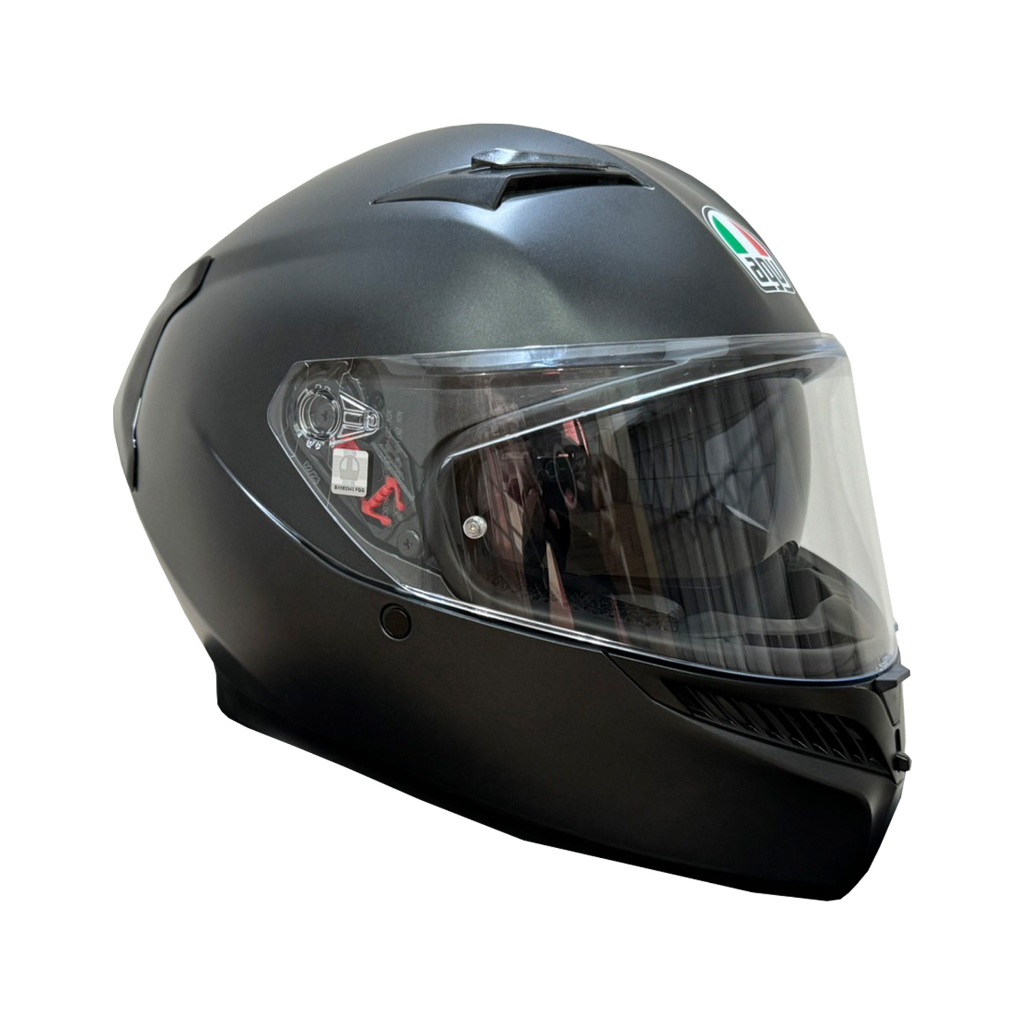 AGV K3 Solid Helmet (Asian fit) FREE SENA 3S PLUS BLUETOOTH INTERCOM ...