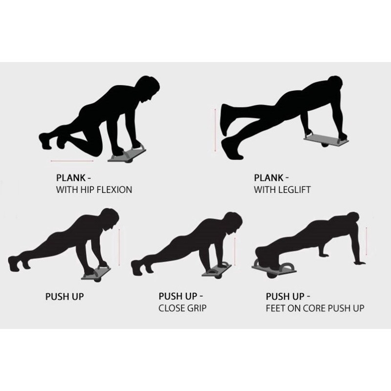 [SG STOCK] Portable 14-in-1 Push-Up Board: Color-Coded System for ...