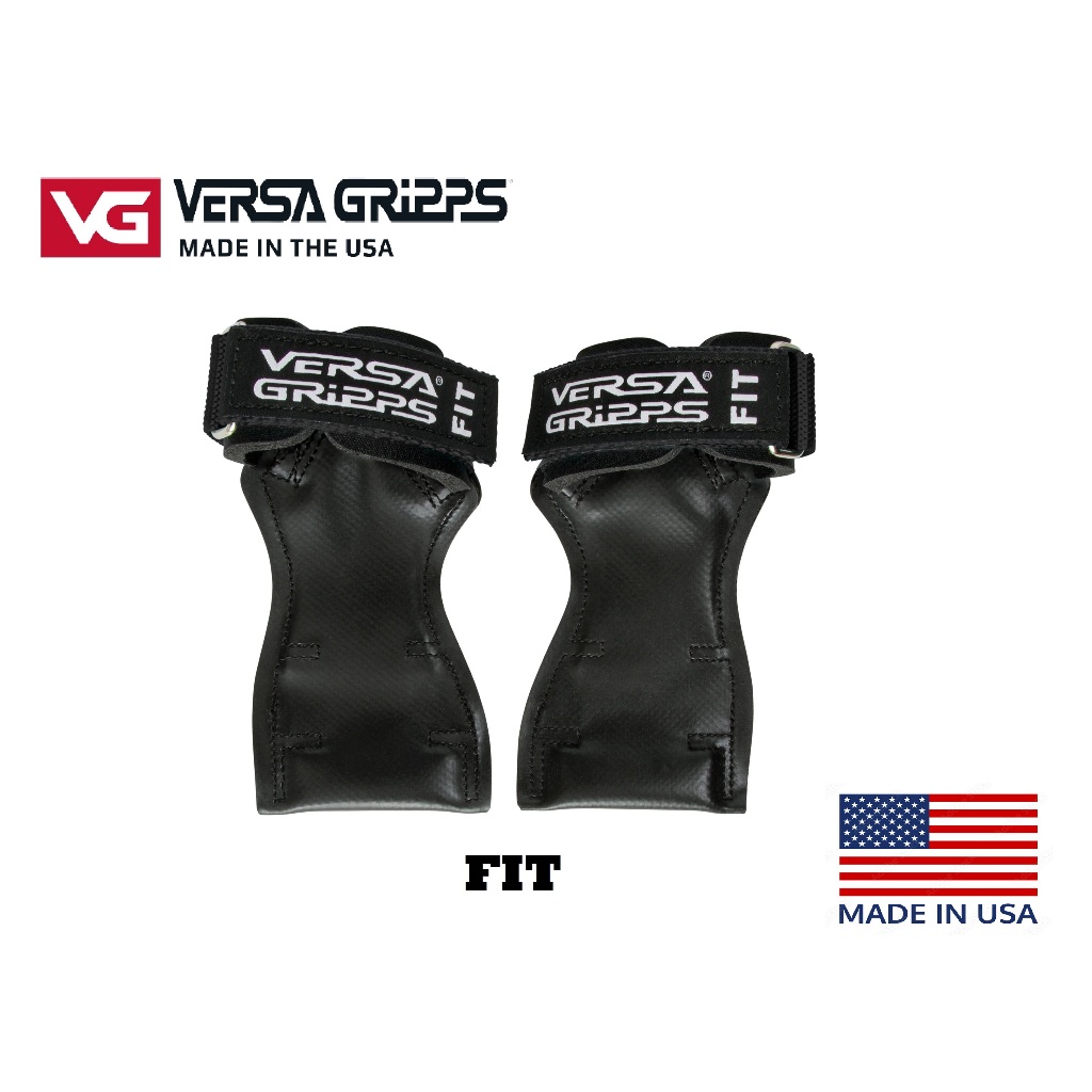 Versa Gripps FIT Authentic. Training Accessory Gloves Lifting Straps Wrist Supports ALL IN ONE. Made in The USA
