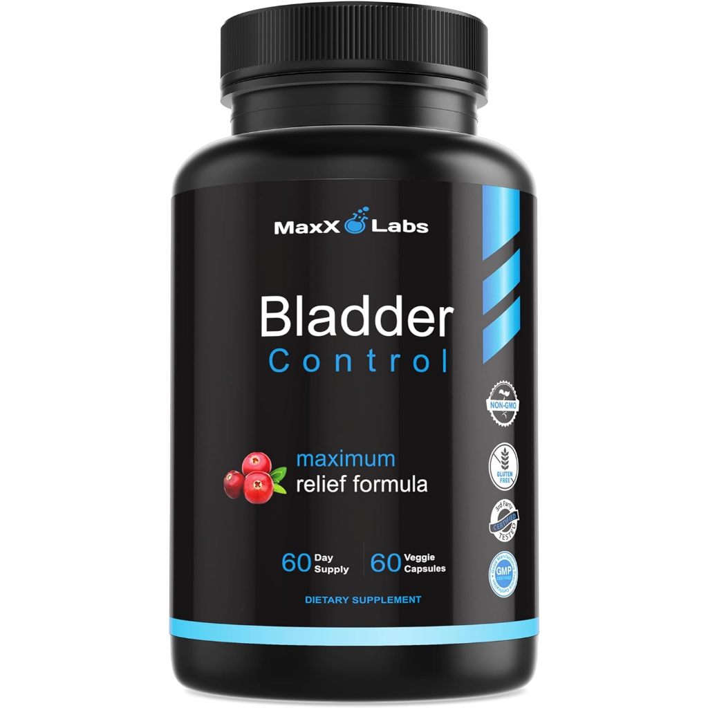 Bladder Control UTI Cranberry Extract Supplement 60 Capsules Women