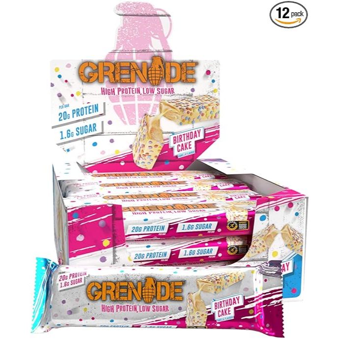 Grenade Carb Killa High Protein and Low Sugar Candy Bar helps Build ...