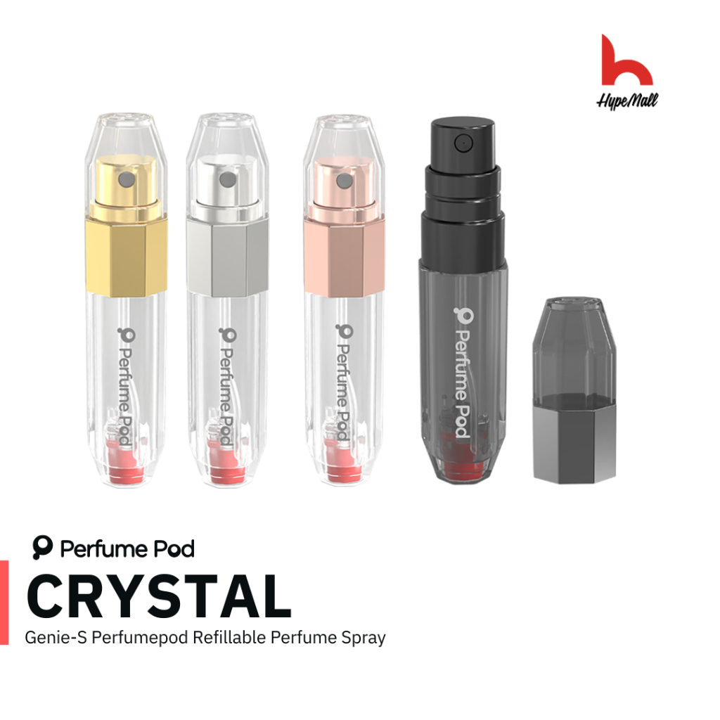 Genie-S Perfumepod Crystal Refillable Perfume Spray | Shopee Singapore