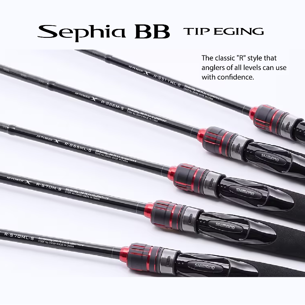 Shimano Sephia BB Tip Eging rod | Shopee Singapore