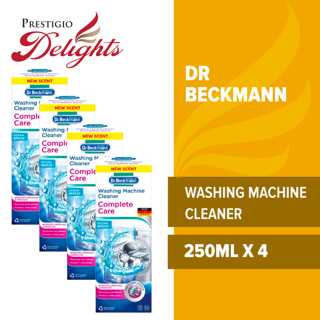 Dr Beckmann Washing Machine Cleaner 250ml Bundle of 4 Shopee Singapore