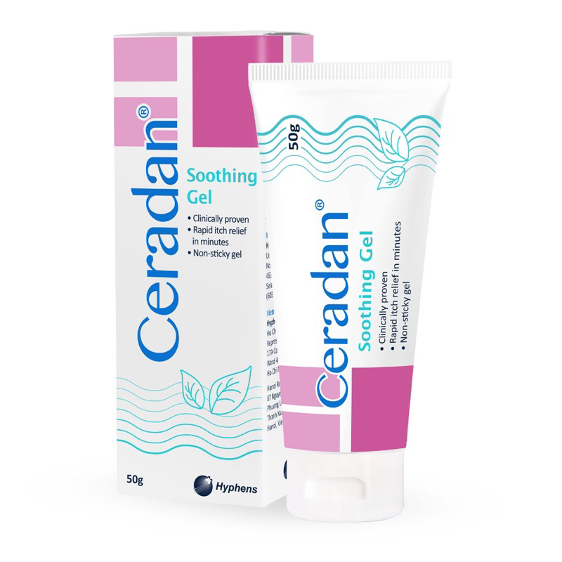 【Ready Stock in SG】Ceradan Soothing Gel Rapid Itch Relief in 5 Mins ...
