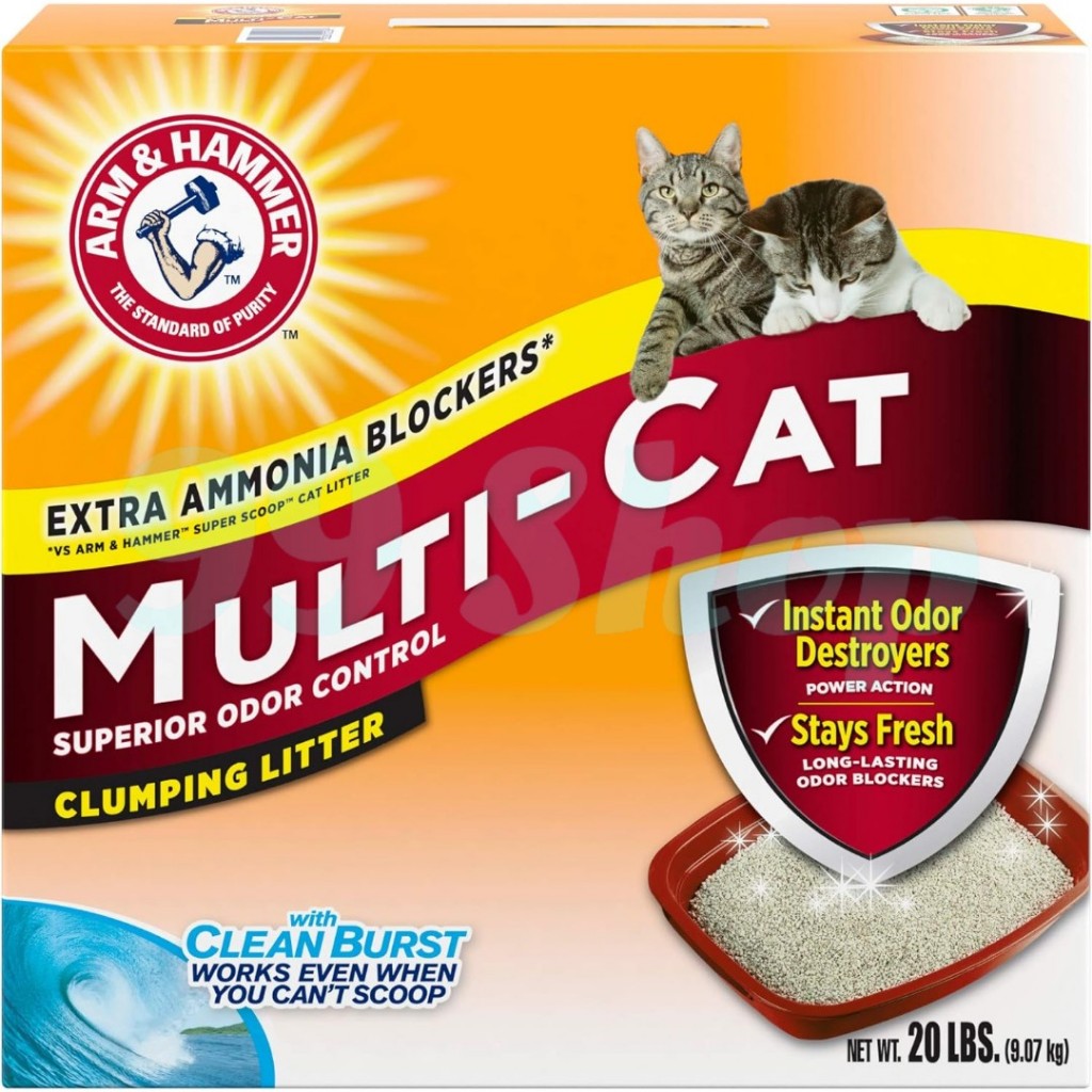 Arm Hammer Double Duty INSTOCK Advanced Odor Control Clumping Cat Litter HUGE SIZE 9.07 kg USA or smaller size Shopee Singapore