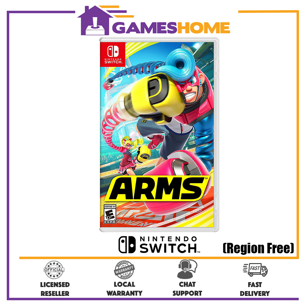 pegi Nintendo Switch Arms ARMS [Nintendo Switch] Region Free Game