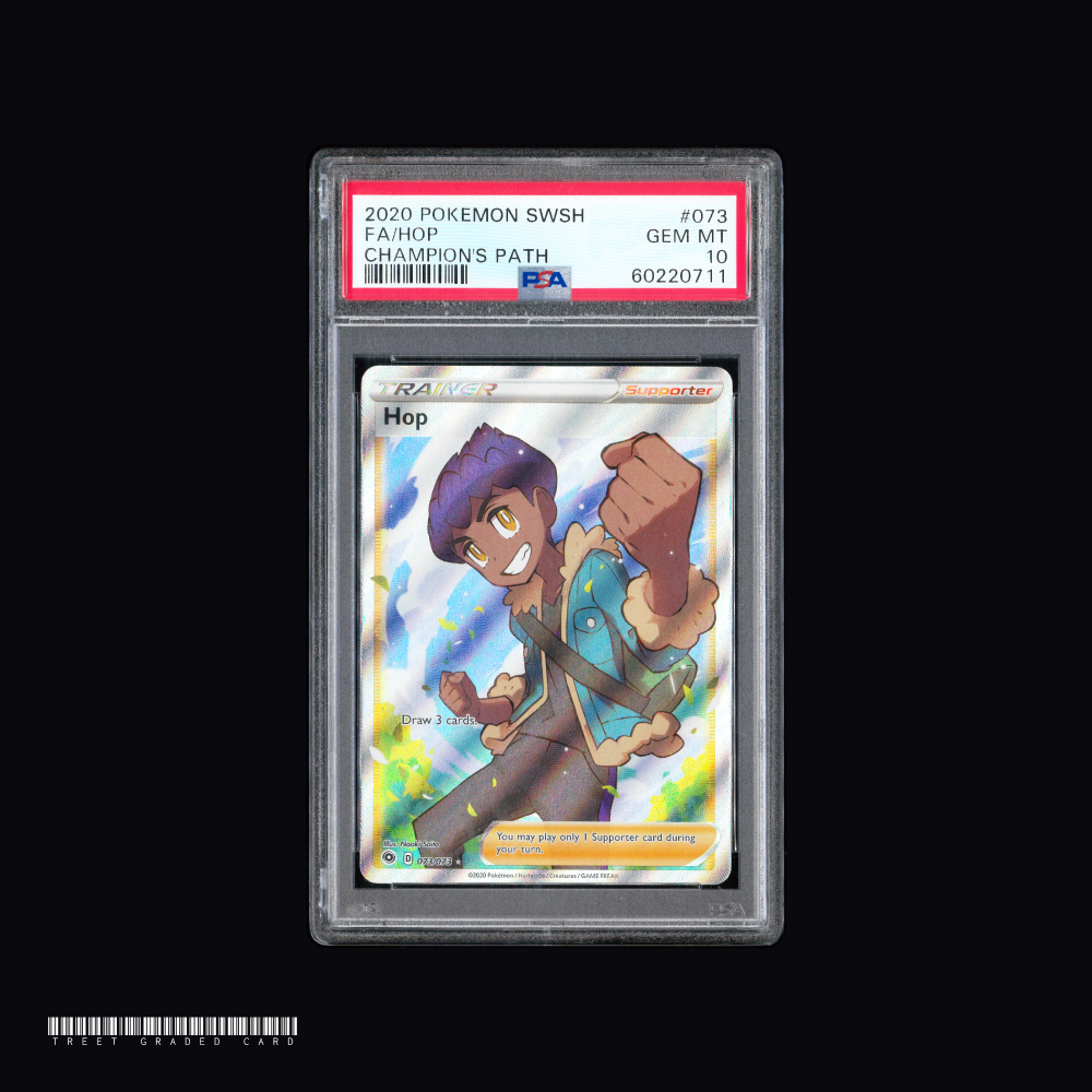 PSA 10] Hop Full Art SWSH Champion's Path 073/073 EN Graded Pokemon Card |  Shopee Singapore