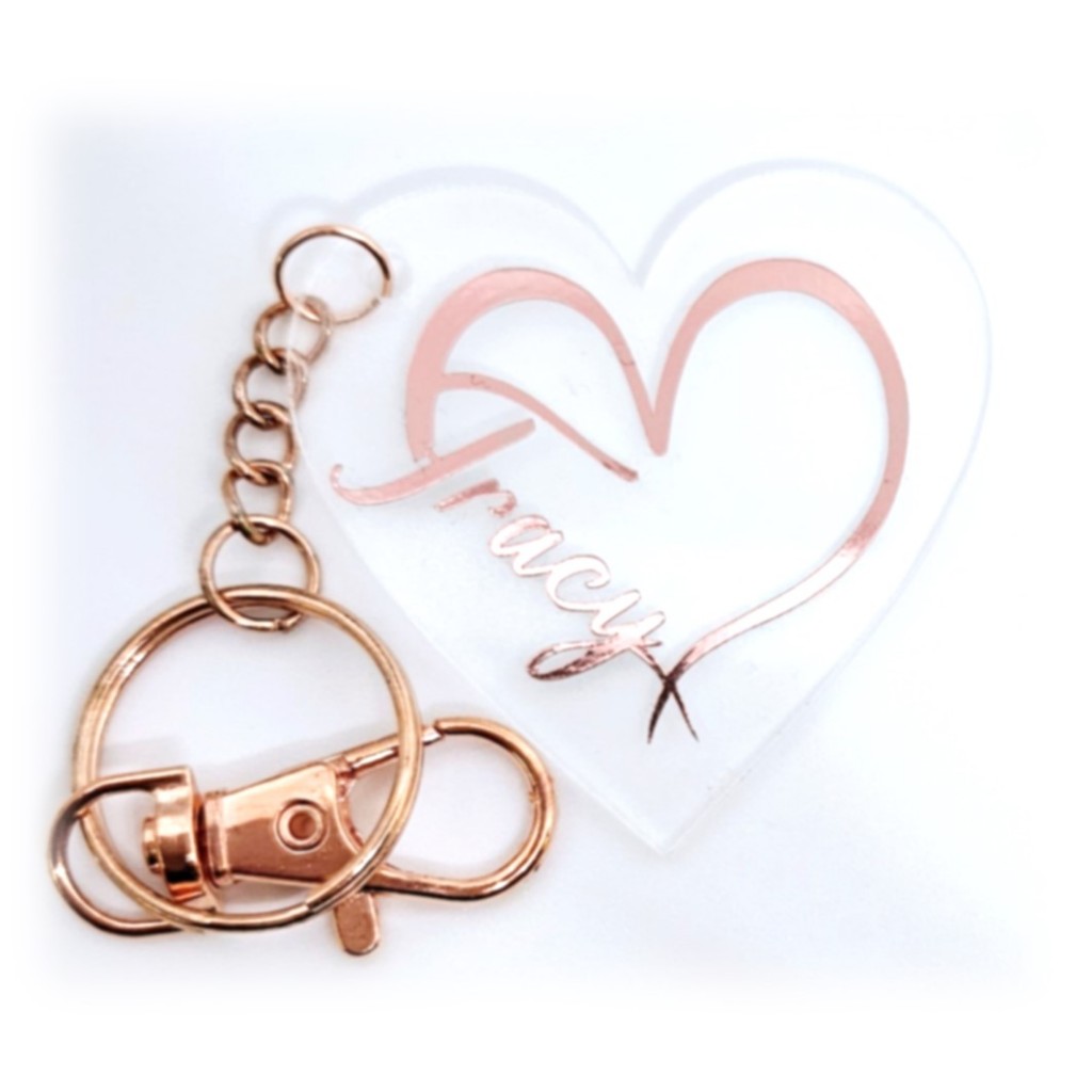 Minimalist Simple Name Custom Keychain | Shopee Singapore
