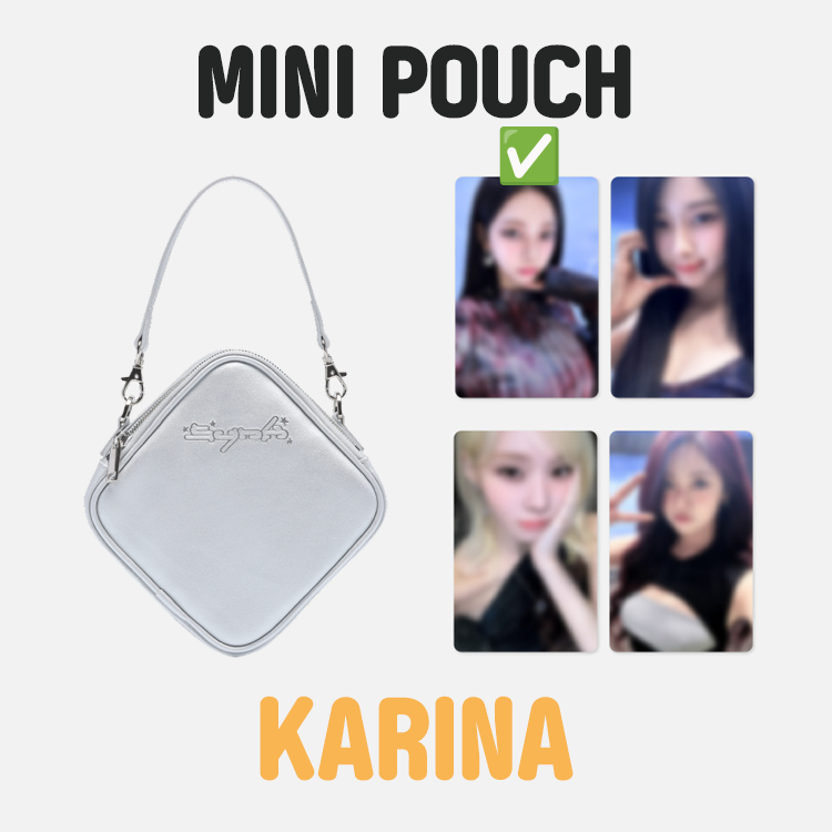 AESPA - [SYNK:PARALLEL LINE] Official MD Mini Pouch Jersey Set