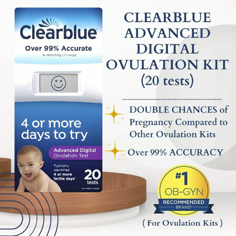 (Ready Stock)Clearblue Advanced Digital Kit (20's) | Shopee Singapore