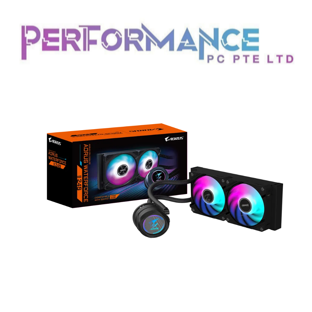 GIGABYTE AORUS WATERFORCE II 240 / 360 AIO (3 YEARS WARRANTY BY CDL ...