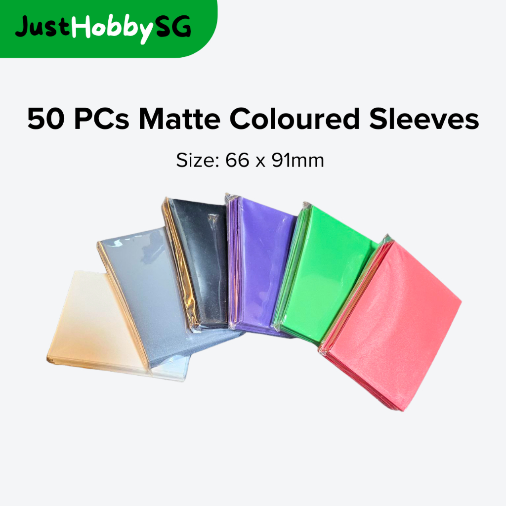Local Stock Coloured Matte Inner Sleeves 50Pc Pack 66 x 91mm | Suitable ...