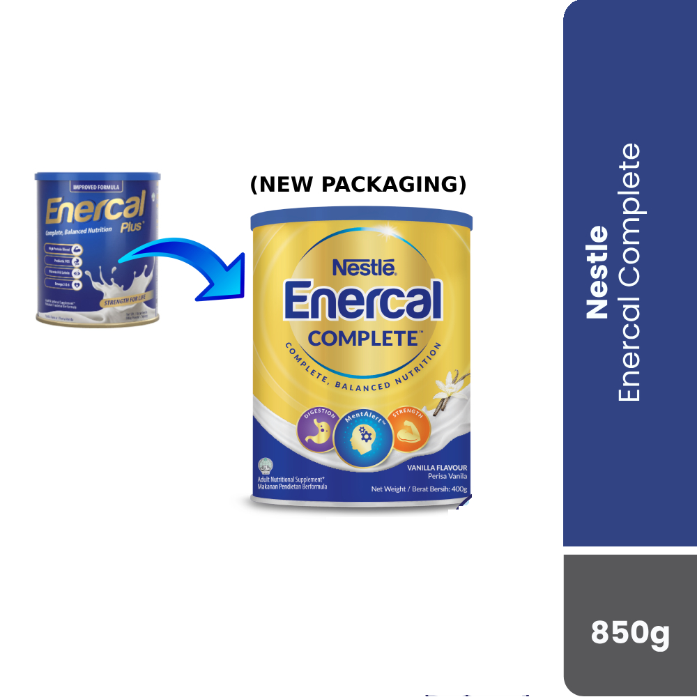 Enercal Complete Milk Formula Powder 400g/850g | Shopee Singapore