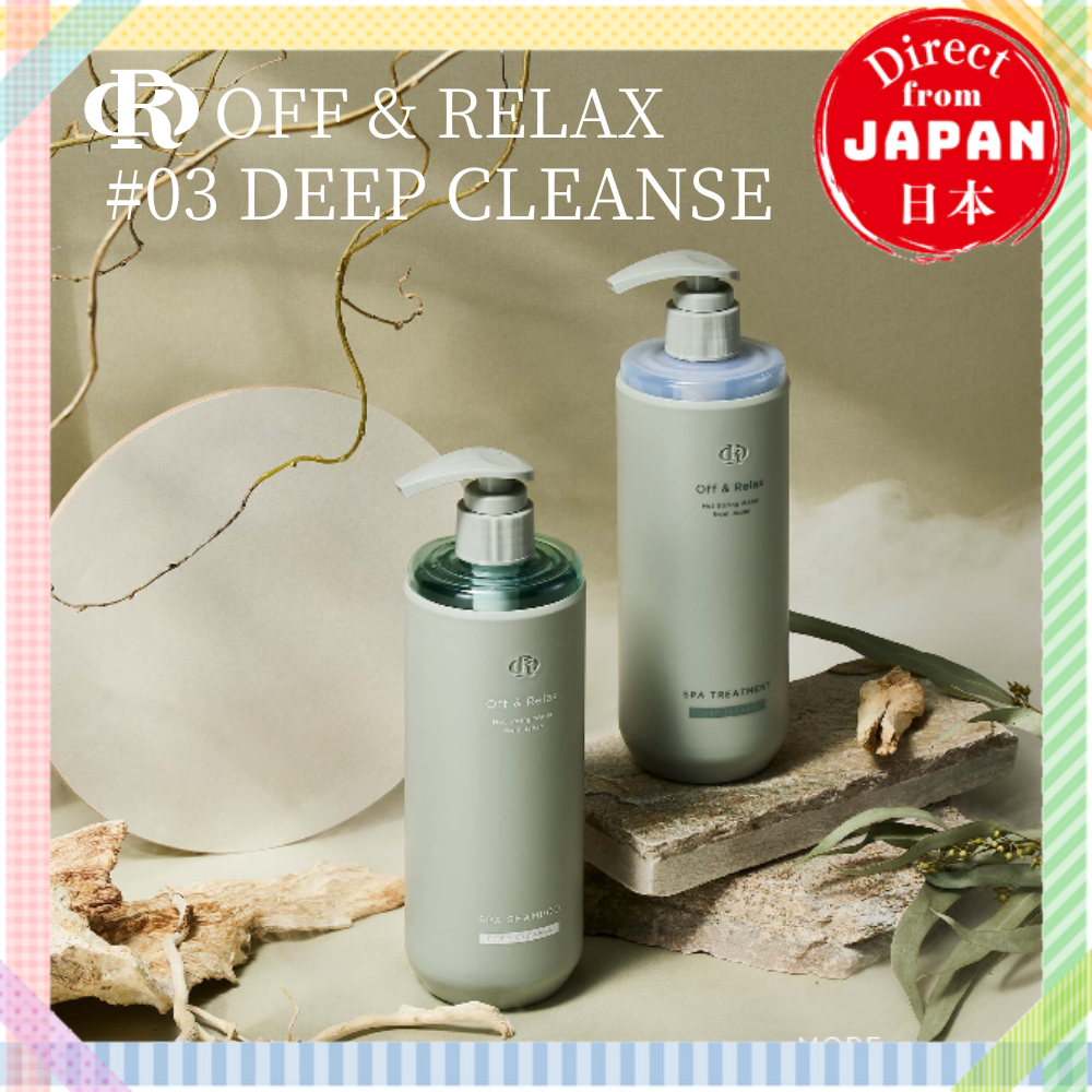 Off & Relax #03 DEEP CLEANSE SPA SHAMPOO | SPA TREATMENT 460ml/400ml ...