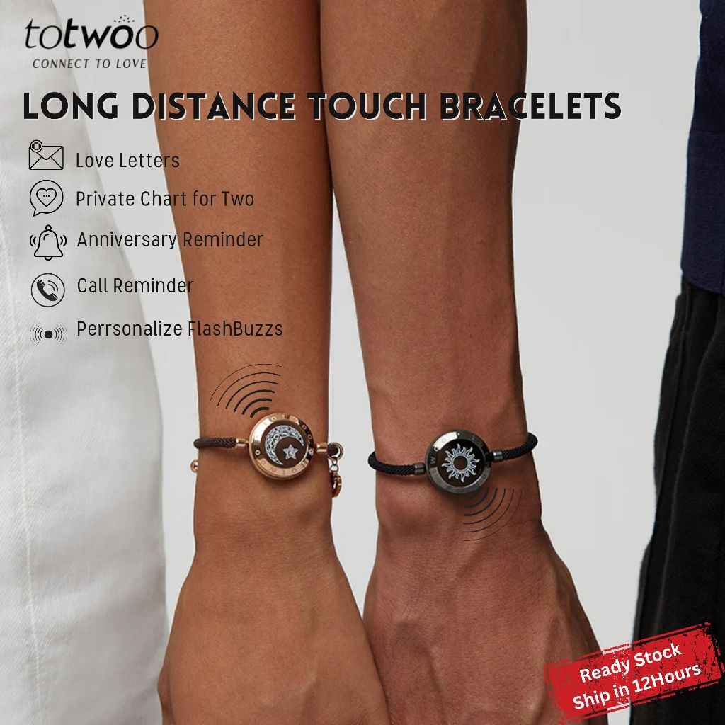 clear blue fertility lubricant Distance Touch Love Touch Bracelet Long Distance Touch Bracelets For Couples  Vibration Light Up For Love